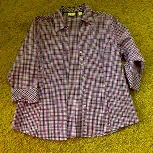 Perfectly Plaid Blouse